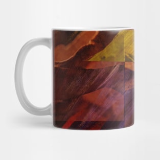 Modern abstract in grunge Mug